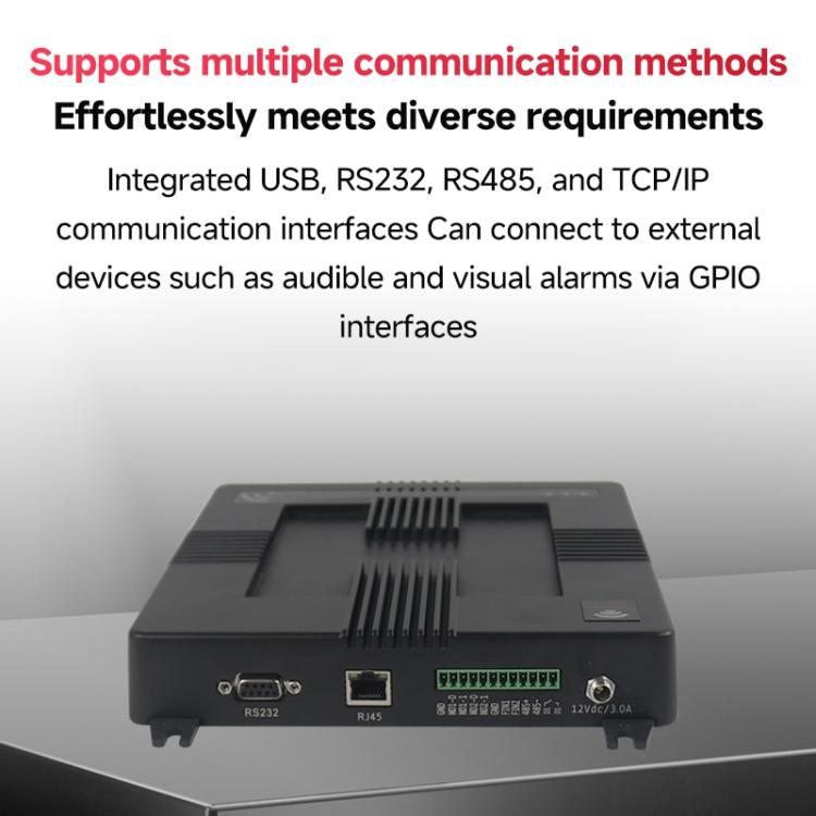 Impinj E710 모듈 탑재 4채널 RFID 리더기/라이터, 고정형 UHF 산업용 장거리 리더기 창고 관리용, 4채널 RFID 리더기