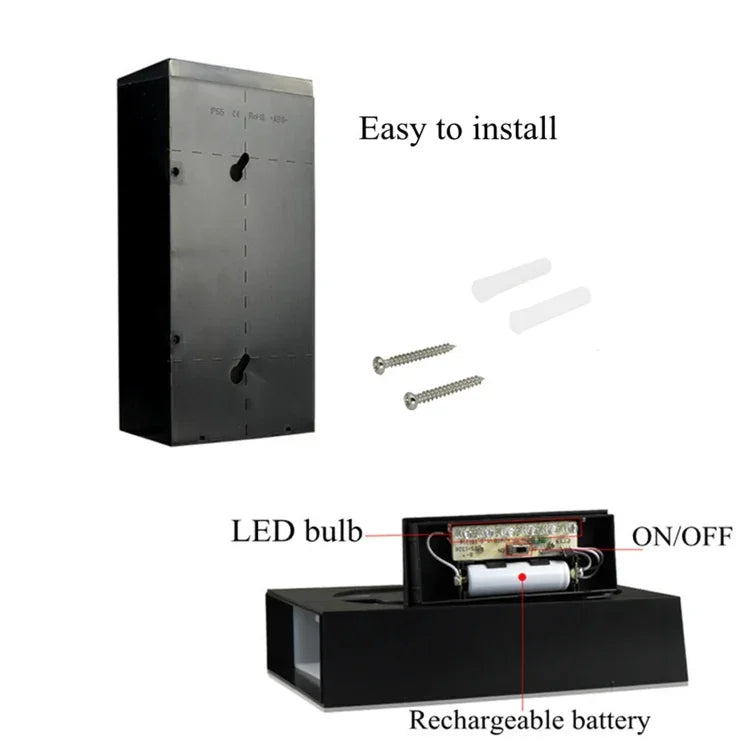 0.36W 태양광 벽걸이 6 LED 조명 도어플레이트 램프 집 번호 현관등 태양광 패널 포함(1), -1.0, -2.0, -3.0, -4.0, -5.0, -6.0, -7.0, -8.0, -9.0, 0.0