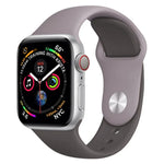 Apple Watch 시리즈 3 & 2 & 1 42mm용 투톤 실리콘 시계 밴드 (연한 파랑+연한 분홍)