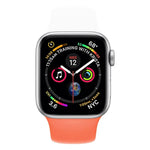 Apple Watch 시리즈 3 & 2 & 1 42mm용 투톤 실리콘 시계 밴드 (연한 파랑+연한 분홍)