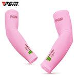 PGM 골프 아이스 실크 자외선 차단 소매 남녀 공용 (색상: 핑크 사이즈: XXL), M, L, XL, XXL