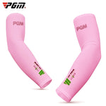 PGM 골프 아이스 실크 자외선 차단 소매 남녀 공용 (색상: 핑크 사이즈: XXL), M, L, XL, XXL