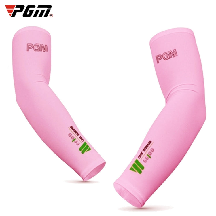 PGM 골프 아이스 실크 자외선 차단 소매 남녀 공용 (색상: 핑크 사이즈: XXL), M, L, XL, XXL