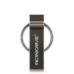 MicroDrive 4GB USB 2.0 금속 키체인 USB 드라이브, 4GB