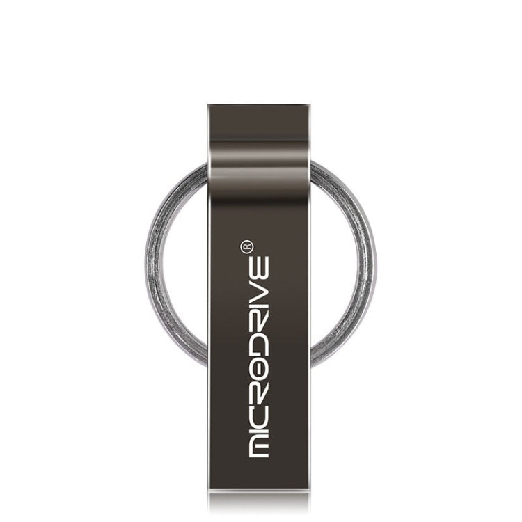 MicroDrive 4GB USB 2.0 금속 키체인 USB 드라이브, 4GB