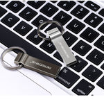 MicroDrive 4GB USB 2.0 금속 키체인 USB 드라이브, 4GB