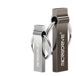 MicroDrive 4GB USB 2.0 금속 키체인 USB 드라이브, 4GB