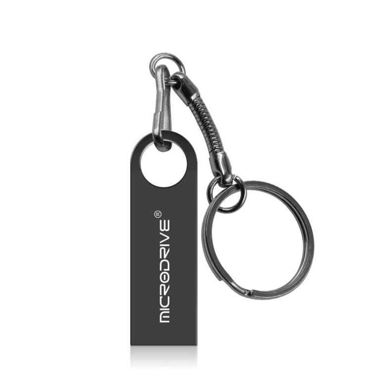 MicroDrive 16GB USB 2.0 금속 방수 고속 USB 드라이브(회색), 16GB