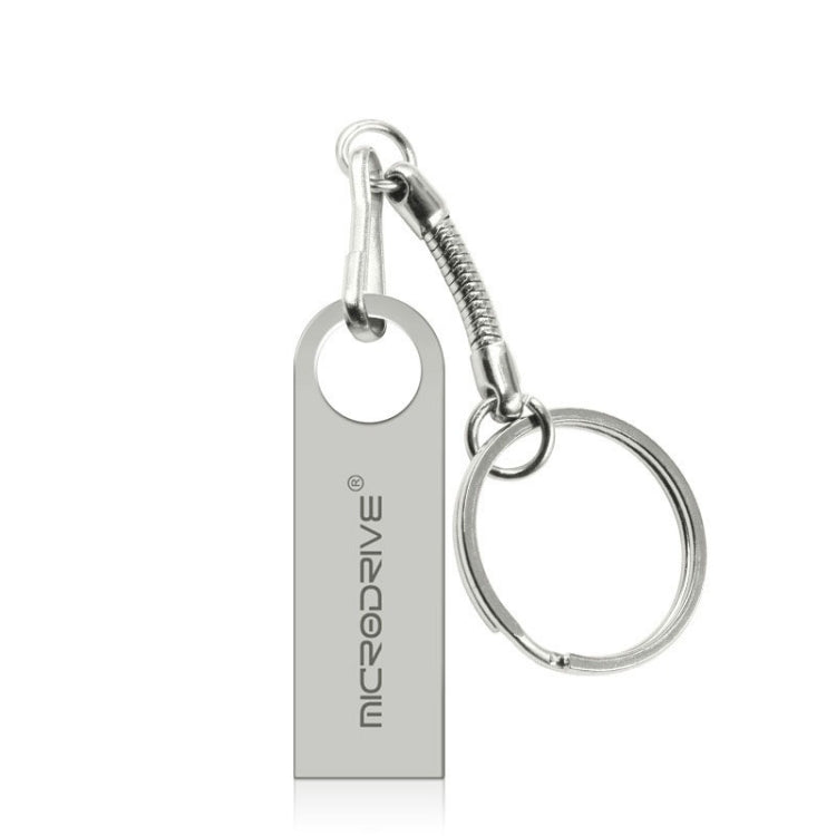 MicroDrive 16GB USB 2.0 금속 방수 고속 USB 드라이브(회색), 16GB