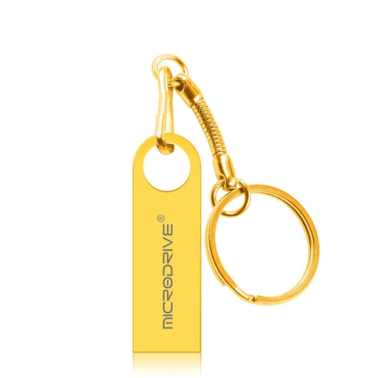 MicroDrive 16GB USB 2.0 금속 방수 고속 USB 드라이브(회색), 16GB
