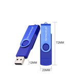 MicroDrive 32GB USB 2.0 모바일 컴퓨터 겸용 회전 OTG 금속 U 디스크, 32GB