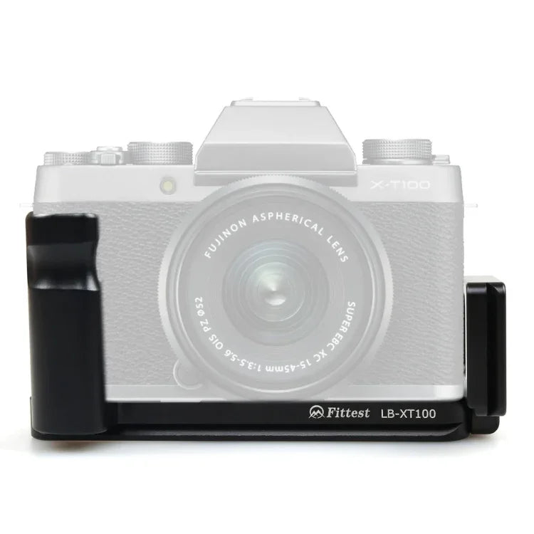 수직 촬영 퀵 릴리즈 L 플레이트 브래킷 베이스 홀더 Fujifilm XT100용, Fujifilm XT100용