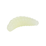 HENGJIA SO106 50개 20mm 시뮬레이션 빵 미끼 웜 초승달 소프트 베이트 승마 물고기 웜 미끼 낚시 장비