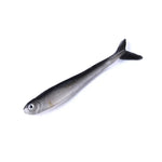 HENGJIA SO101 10개 8cm/2.4g 미꾸라지 소프트 베이트 투톤 소형 어로드 소프트 낚시 루어 바다 낚시용
