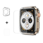 ENKAY Hat-Prince 2 in 1 TPU 반투명 케이스 + 3D 풀 스크린 PET 곡면 열성형 필름, Apple Watch 시리즈 6 / 5 / 4 / SE 3 / SE 2 / SE 1 40mm, F Apple Watch 시리즈 6 / 5 / 4 / SE 3 / SE 2 / SE 1 40mm