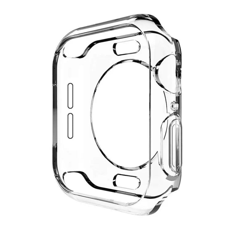 ENKAY Hat-Prince 2-in-1 TPU 반투명 케이스 + 3D 풀 스크린 PET 곡면 열성형 필름 Apple Watch 시리즈 6 / 5 / 4 / SE 3 / SE 2 / SE 1 44mm용, F Apple Watch 시리즈 6 / 5 / 4 / SE 3 / SE 2 / SE 1 44mm