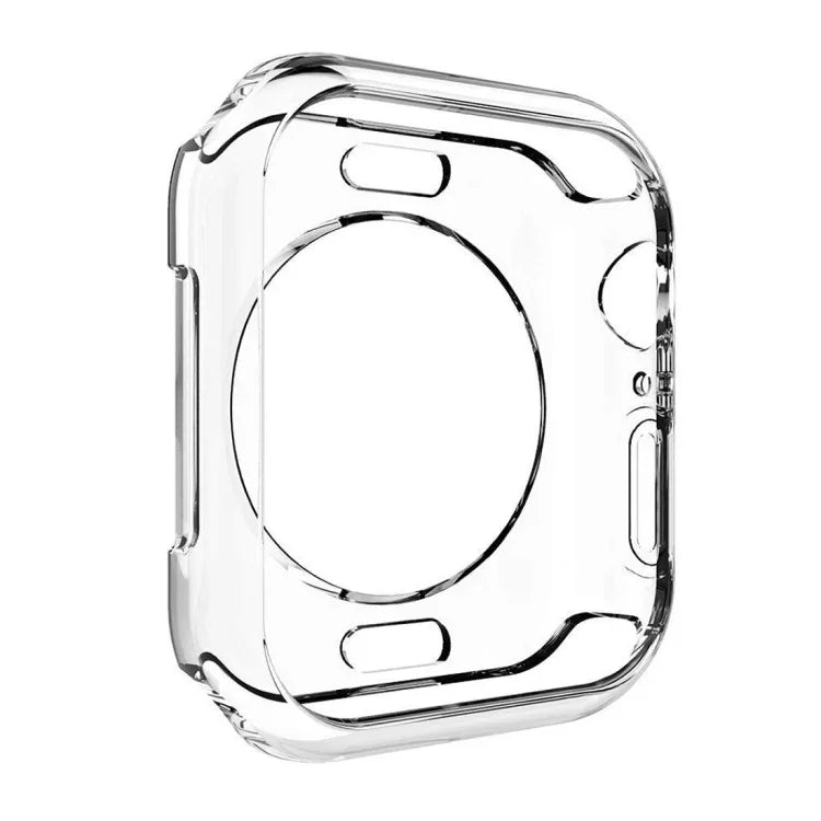 ENKAY Hat-Prince 2-in-1 TPU 반투명 케이스 + 3D 풀 스크린 PET 곡면 열성형 필름 Apple Watch 시리즈 6 / 5 / 4 / SE 3 / SE 2 / SE 1 44mm용, F Apple Watch 시리즈 6 / 5 / 4 / SE 3 / SE 2 / SE 1 44mm