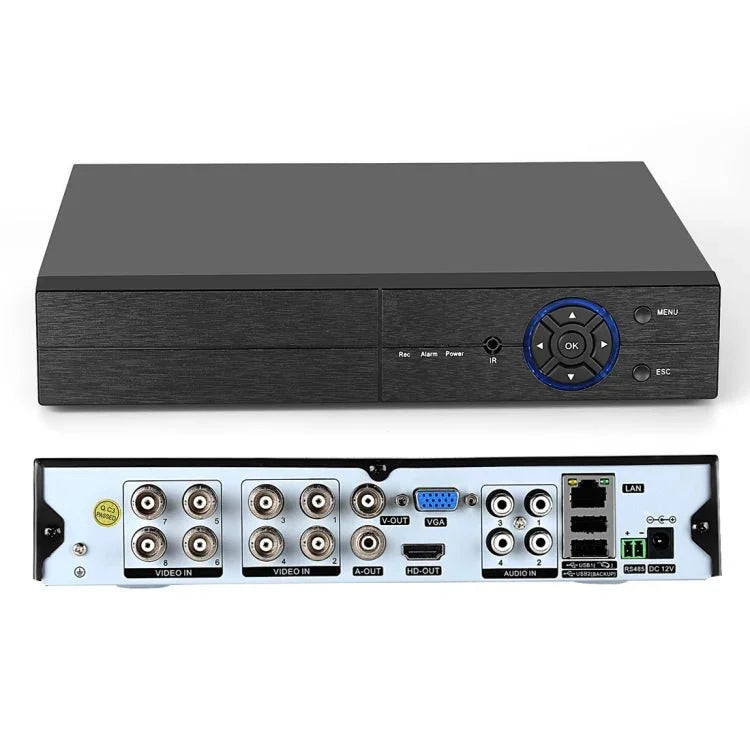 A8B3/Kit 2MP 8CH 1080P CCTV Security Camera System AHD DVR Surveillance Kit, Support Night Vision / Motion Detection - Trustpick