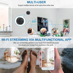 A9+ 1080P WiFi Remote Wireless Camera, Support Night Vision & Motion Detection & TF Card, Broadcom Bluetooth Solution - Trustpick