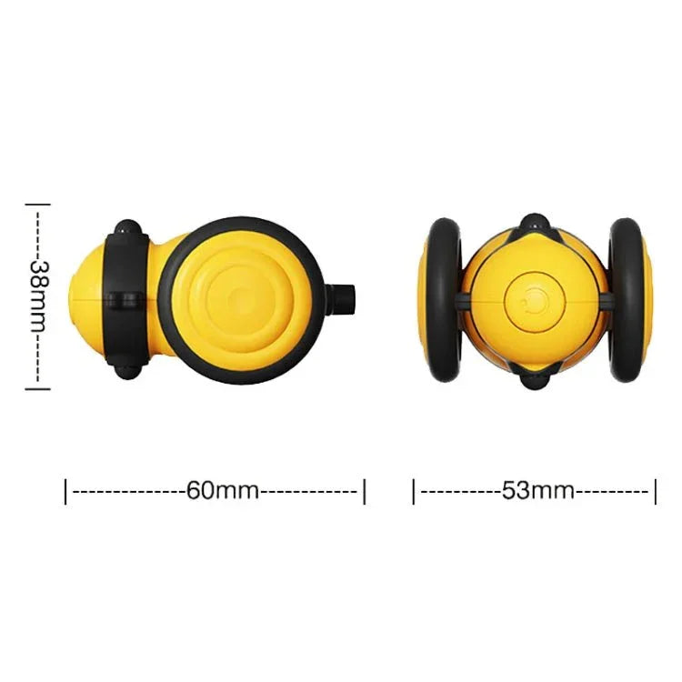 Bee Shaped Cats Motorized Toys Intelligent Cats Teasing Pet Toy Stroller - Trustpick