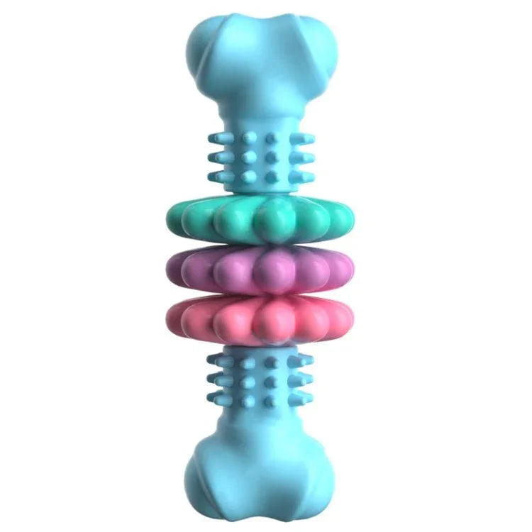 BG5056 TPR Pet Chewing Toys Bone Shape Dog Teething Stick - Trustpick