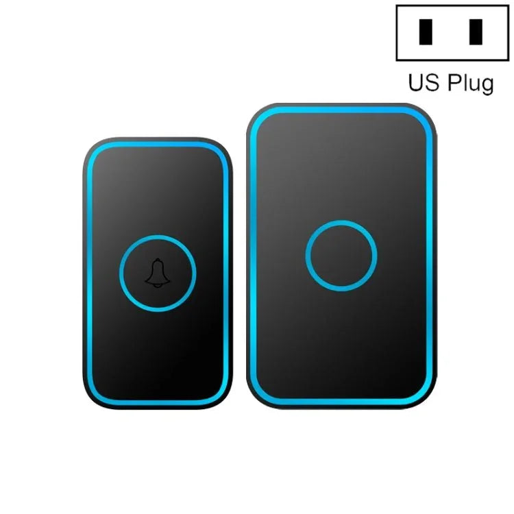CACAZI A78 Long - Distance Wireless Doorbell Intelligent Remote Control Electronic Doorbell - Trustpick