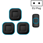 CACAZI V028F 1 For 3 Wireless Music Doorbell without Battery - Trustpick