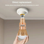 DP3 1.3 Megapixel Panoramic Universal Light Bulb Camera Mobile Phone Remote Installation Home Network HD Monitoring - Trustpick