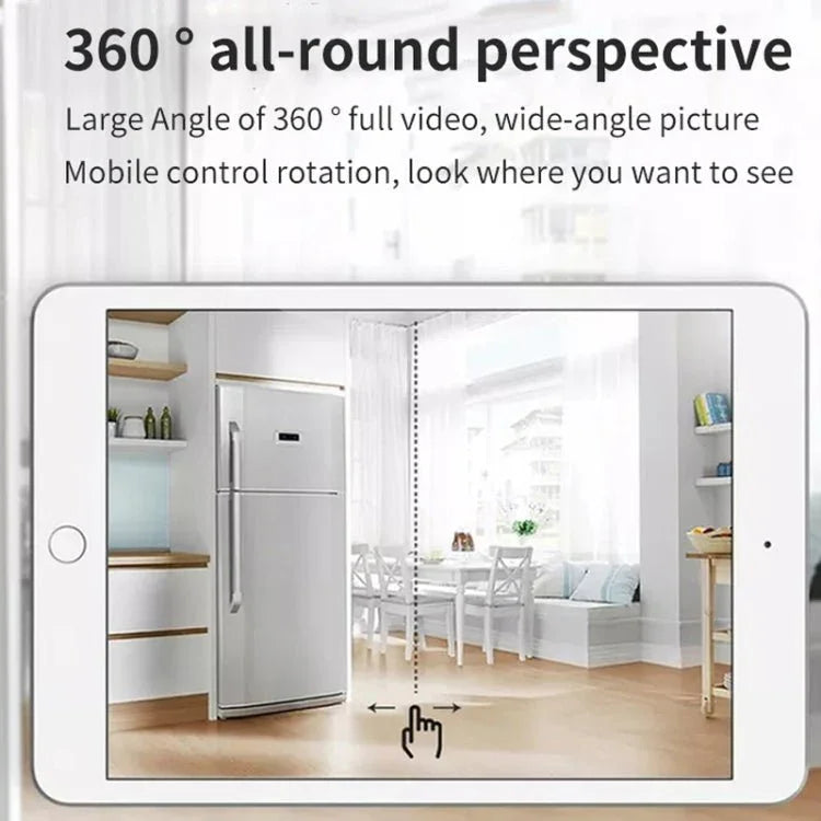 DP31 2.0MP HD Light Bulb WiFi Surveillance Camera, Support Motion Detection, Night Vision, Dual Light Source - Trustpick