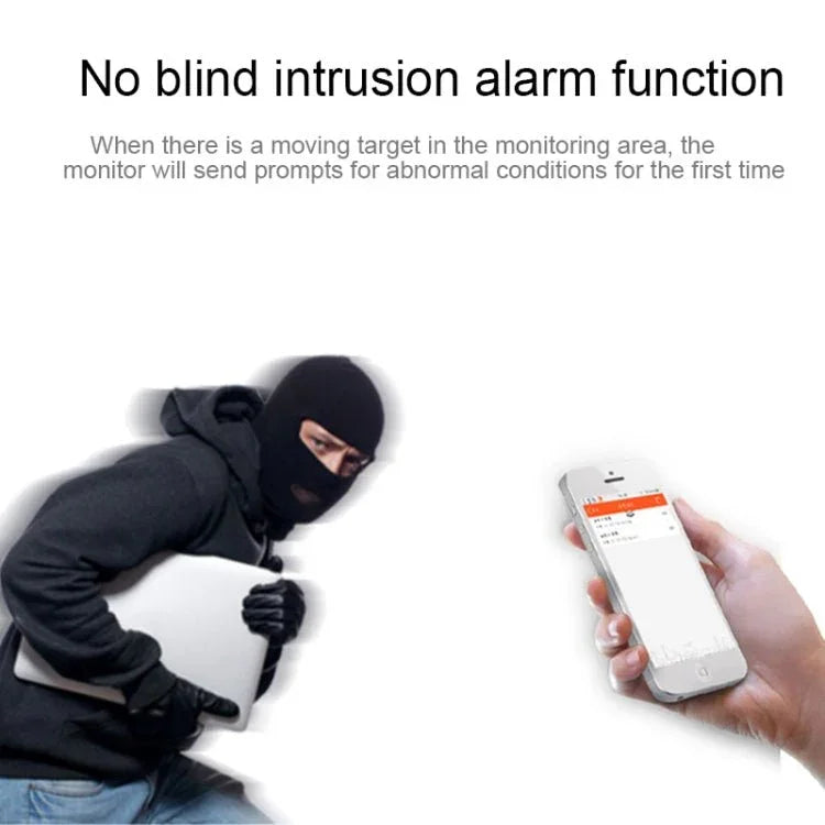 DTS - F3 1.44mm Lens 1.3 Megapixel 360 Degree Infrared IP Camera, Support Motion Detection & E - mail Alarm & TF Card & APP Push, IR Distance: 10m - Trustpick