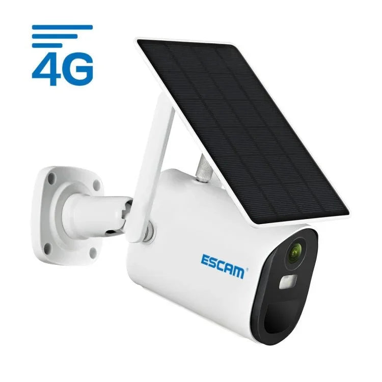 ESCAM QF490 HD 1080P 4G 3.8W Solar Panel IP Camera, EU Version - Trustpick