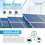ESCAM QF724 3MP 24h Recording Cloud Storage PT 4G PIR Alarm IP Camera with Solar Panel - Trustpick