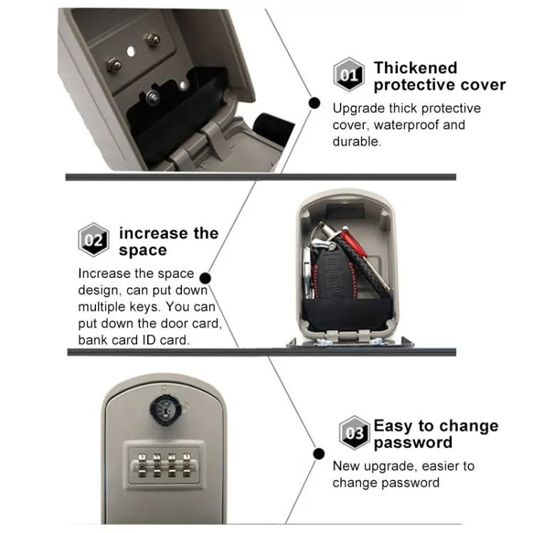 G11 Punch - free Double Key Storage Box - Trustpick