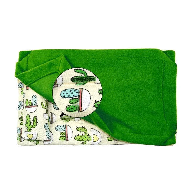 Gecko Lizard Reptile Sleeping Bag With Pillow Hamster Pet Sleeping Bag - Trustpick