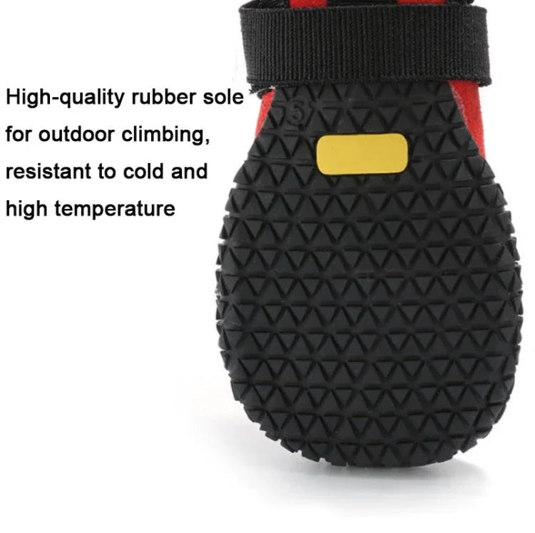 HCPET Non - Slip Wear - Resistant Pet Shoes Four Seasons Breathable Dog Shoes - Trustpick