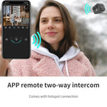HD 4K Dual Lens Wifi Camera Mobile Phone Wireless Remote Two Way Intercourse Monitoring Camera - Trustpick