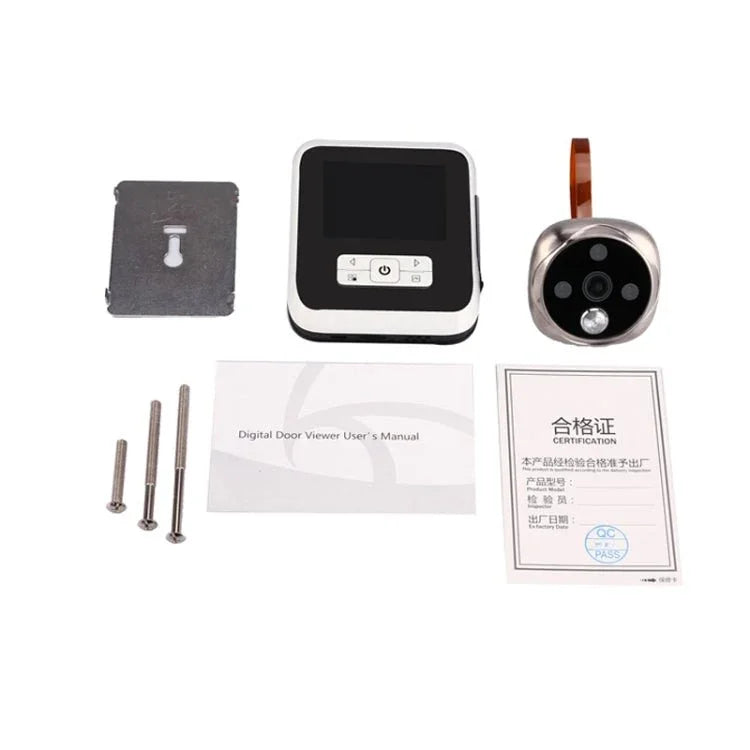 M530 3.0 inch TFT Display 3.0MP Camera Video Digital Door Viewer, Support TF Card (32GB Max) & Infrared Night Vision - Trustpick
