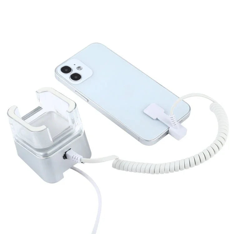 Mobile Phone Anti - theft Alarm Display Stand with Remote Control for iPhone & iPod with 8 - Pin Port - Trustpick