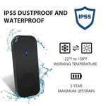 N15K - 1T1 - B 110dB Wireless IP55 Waterproof Low Power Consumption WiFi Doorbell Receiver with Night Light , 53 Music Options, Receiver Distance: 300m - Trustpick