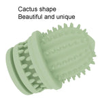 Pet Cleaning Teeth TPR Cactus Lightweight Bite - resistant Educational Toys - Trustpick