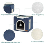 Pet Stool Pet Kennel Indoor Foldable Storage Stool Cat Dog Kennel - Trustpick