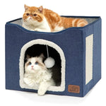 Pet Stool Pet Kennel Indoor Foldable Storage Stool Cat Dog Kennel - Trustpick