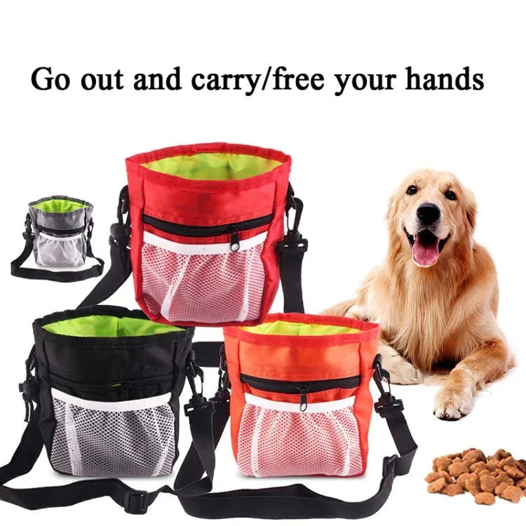 Pet Training Bag Snack Bag Outdoor Waist Bag Portable Two - In - One Foldable Multifunctional Bag - Trustpick