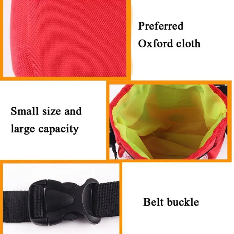 Pet Training Bag Snack Bag Outdoor Waist Bag Portable Two - In - One Foldable Multifunctional Bag - Trustpick