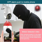 Q20 Outdoor Mobile Phone Remotely Rotate Wireless WiFi HD Camera, Support Three Modes of Night Vision & Motion Detection Video / Alarm & Recording, UK Plug - Trustpick