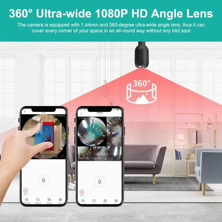 QJ700 1080P HD WiFi Panoramic 360 - degree Snake Tube Camera, Support Motion Detection - Trustpick