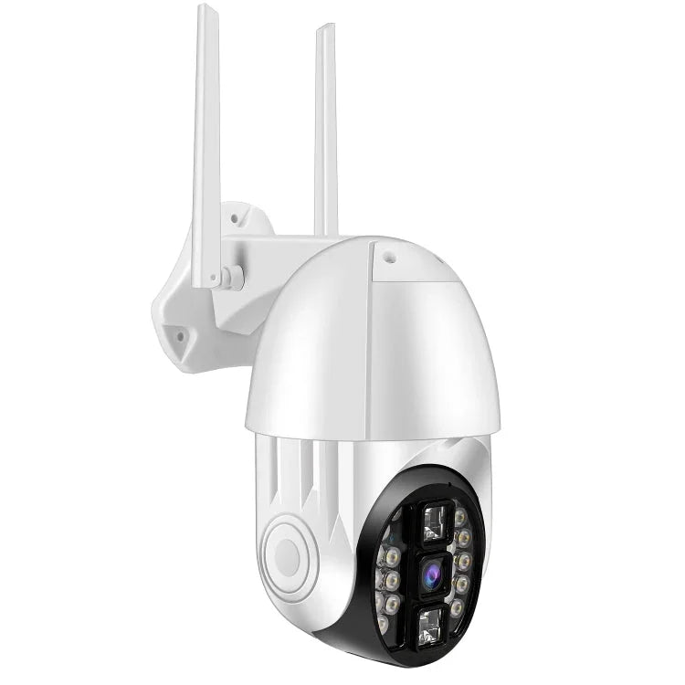 QX33 1080P Panoramic PTZ 360 Degree Rotating WIFI Camera, Support Day and Night Full Color & Two - way Voice Intercom & Motion Detection Alarm & Video Playback & 64GB TF Card, AU Plug - Trustpick