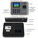 Realand AL325 Fingerprint Time Attendance with 2.4 inch Color Screen & ID Card Function & WiFi - Trustpick