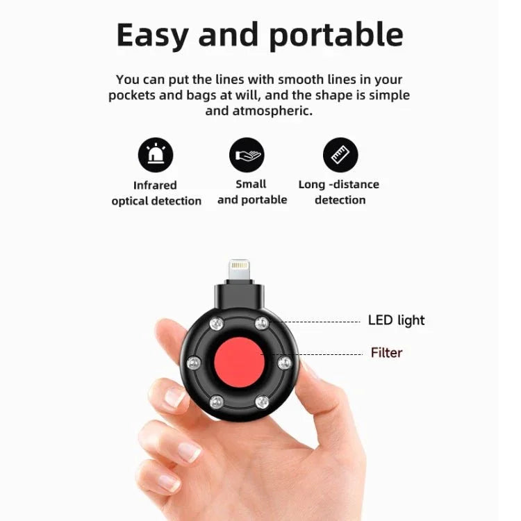 S300 8 Pin Plug Infrared Detector Hotel Camera Anti - Sneak Shooting Scanner - Trustpick