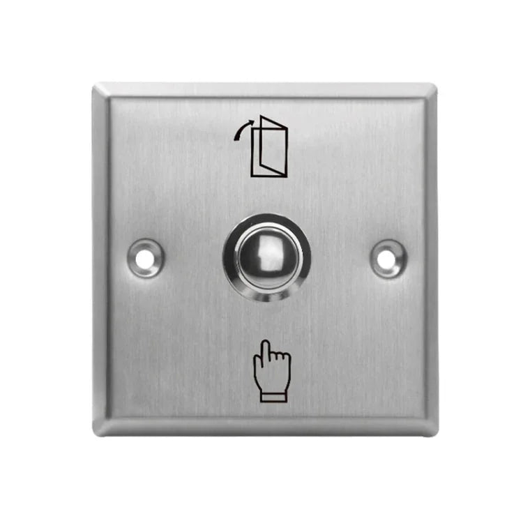 S86 Stainless Steel Exit Button 86 Metal Access Control Switch - Trustpick